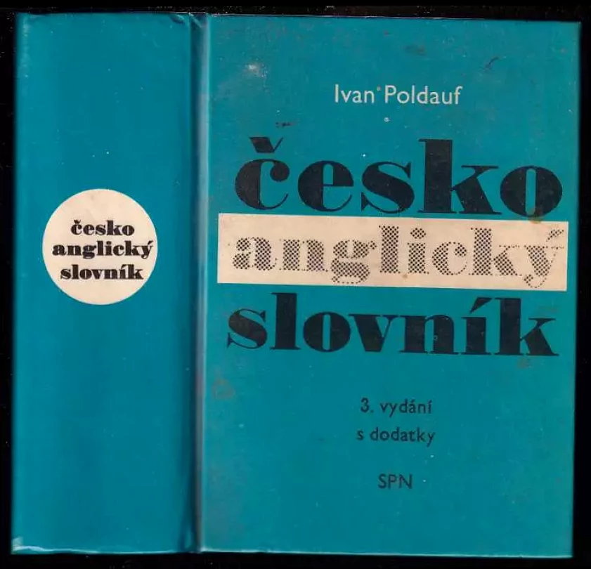 Česko - anglický slovník : středního rozsahu (Ivan Poldauf, 1968)