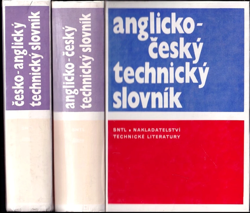 Levně Česko-anglický technický slovník + Anglicko-český technický slovník (Zdeněk Bažant, 1992)