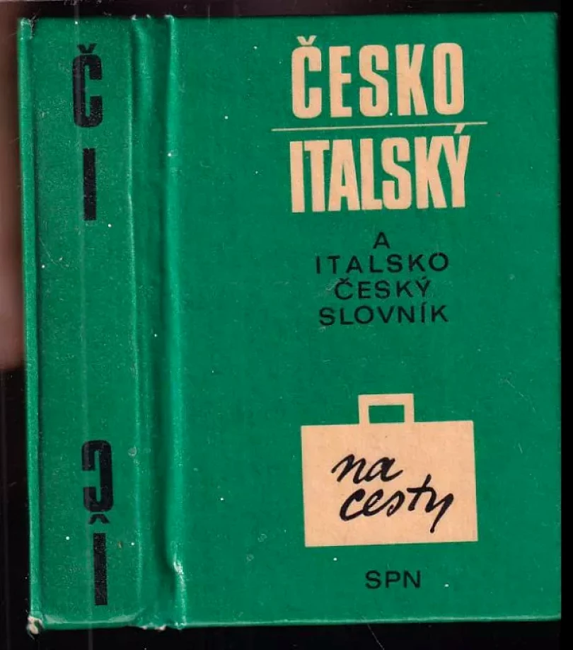 Česko-italský a italsko-český slovník na cesty (Hana Benešová, 1976)