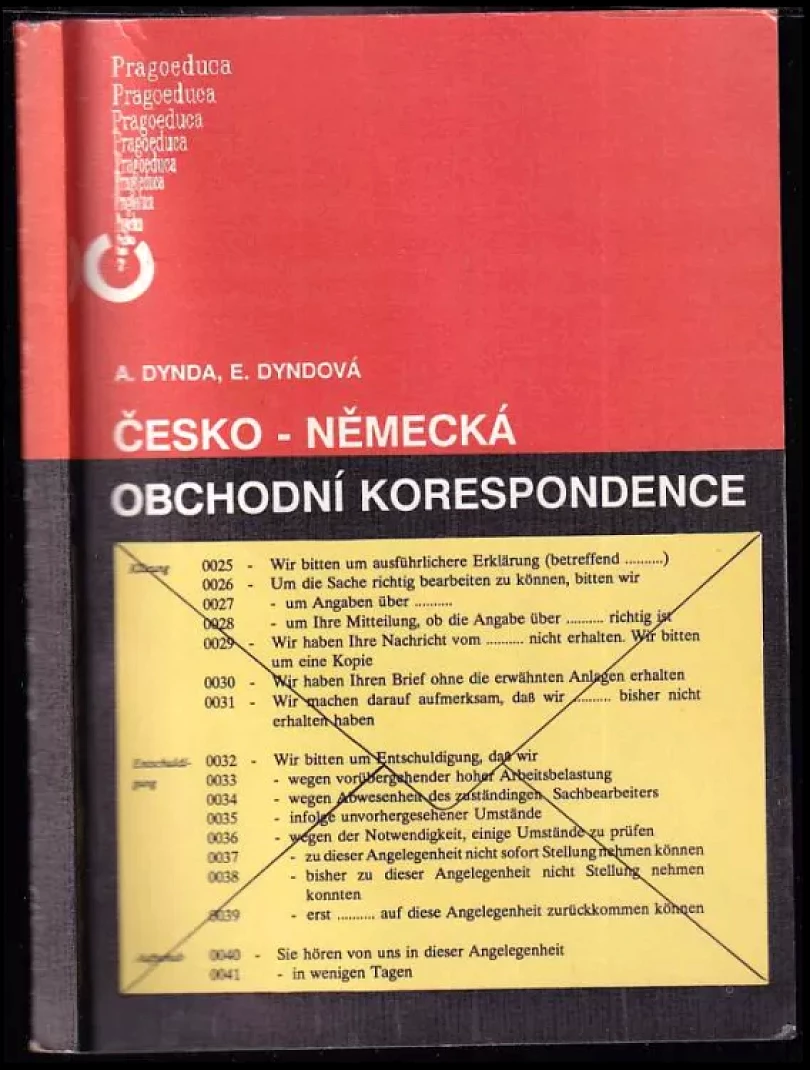 Česko-německá obchodní konverzace (Antonín Dynda, 1992)