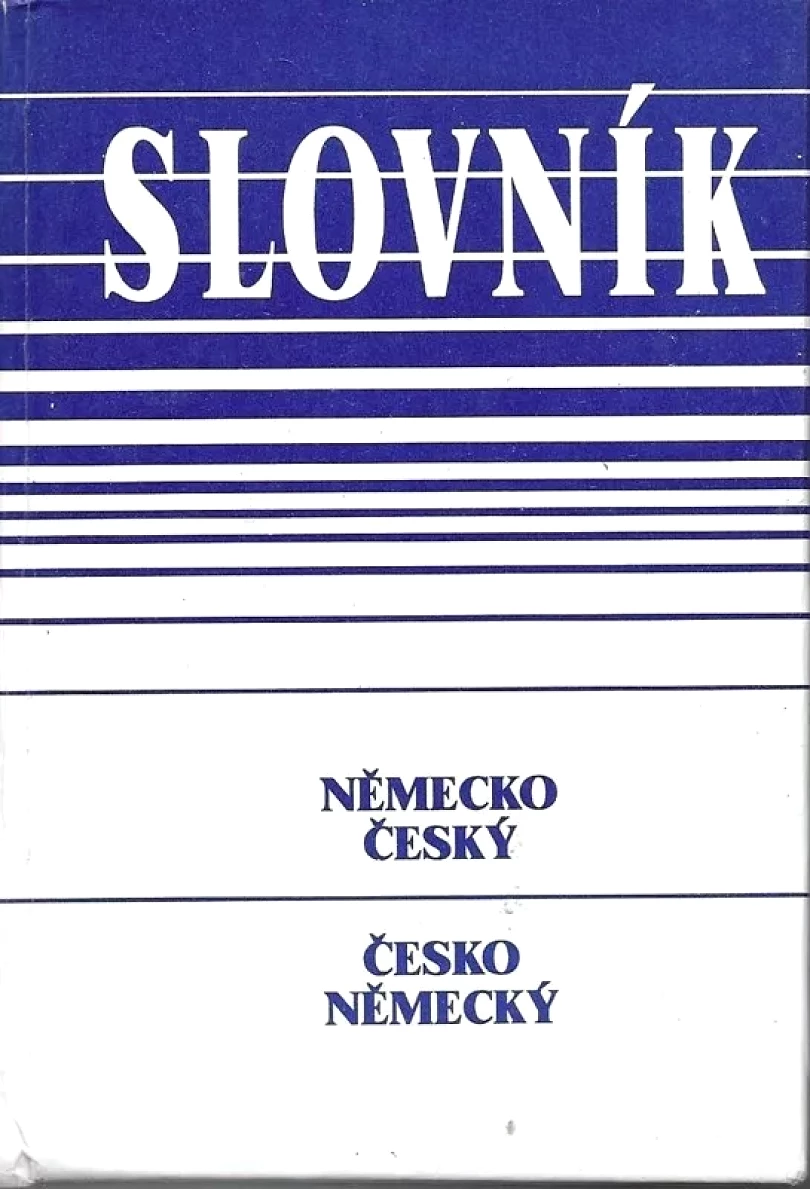 Česko-německý a německo-český slovník (Jitka Stružinská, 1995)
