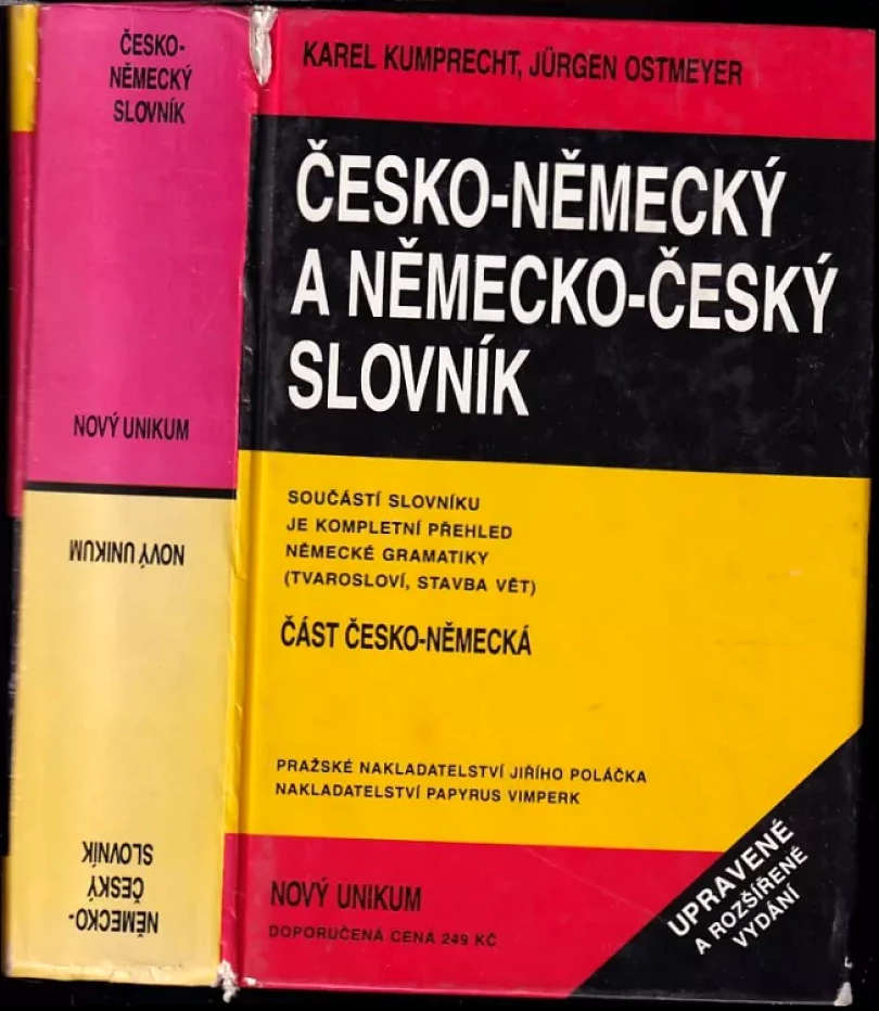 Česko-německý a německo-český slovník (Karel Kumprecht, 1996)