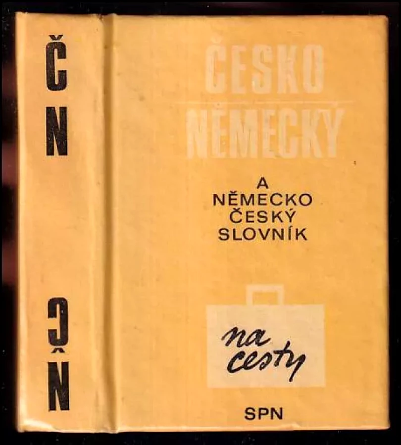 Česko-německý a německo-český slovník na cesty (Hana Tscheková, 1982)