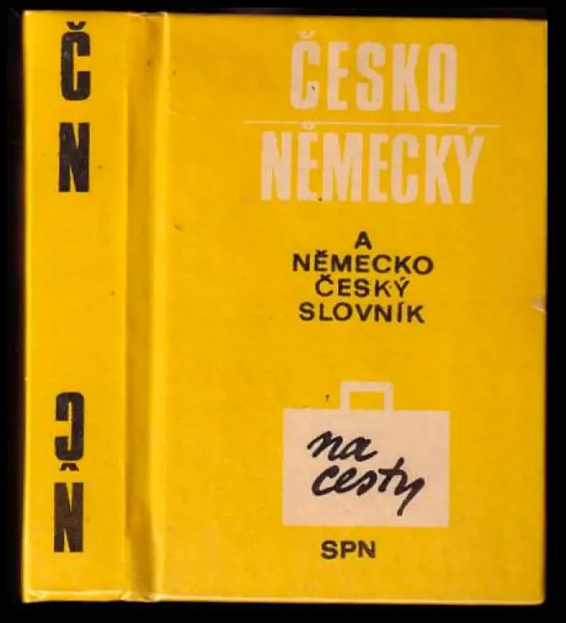 Česko-německý a německo-český slovník na cesty (Hana Tscheková, 1985)