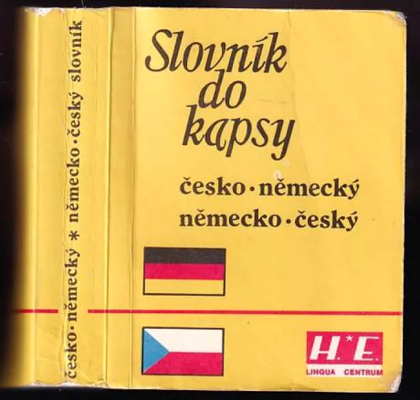 Slovník do kapsy - česko-německý, německo-český (Vlasta Kuchynková, 1991)