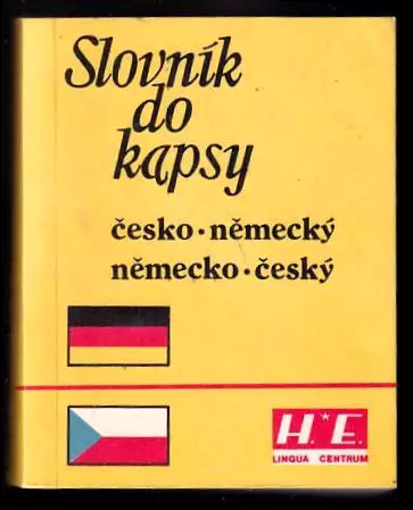 Česko-německý, německo-český slovník (Šárka Matoušková, 1991)
