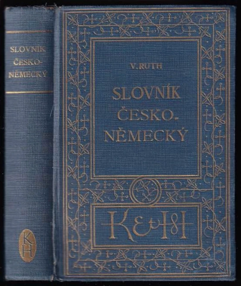 Česko-německý slovník (, 1920)
