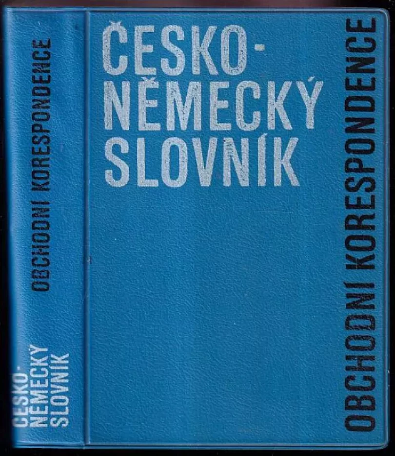 Česko-německý slovník obchodní korespondence (Dušan Závada, 1965)