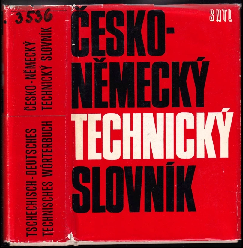 Česko-německý technický slovník (Anna Naxerová, 1971)