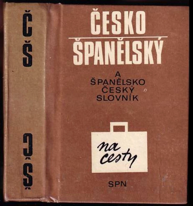 Česko-španělský a španělsko-český slovník na cesty (Dely Serrano, 1986)
