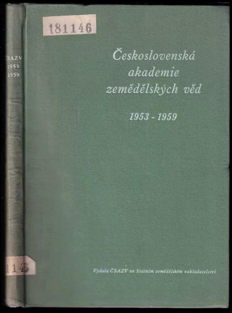 Československá akademie zemědělských věd (, 1960)