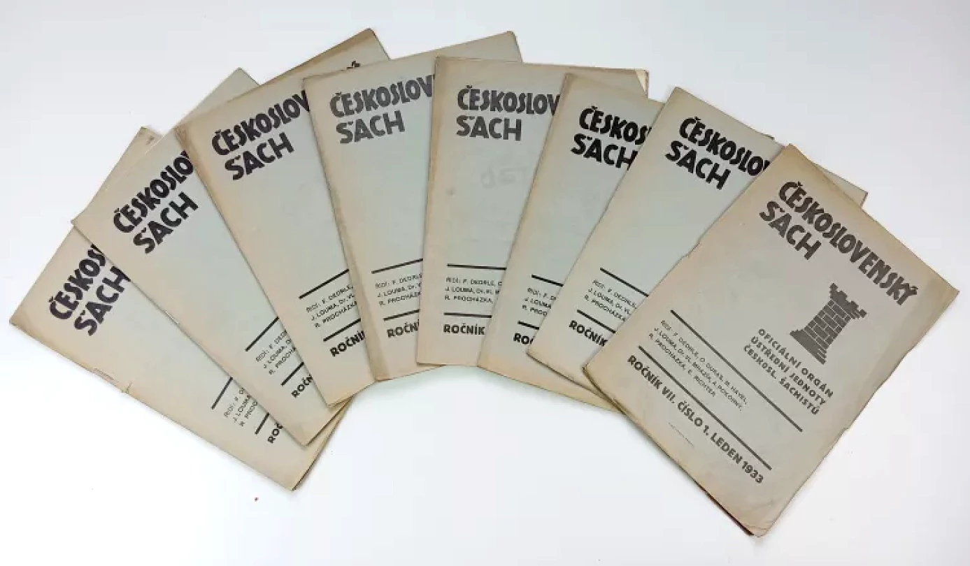 Levně Československý šach - ročník VII. - čísla 1 - 9 (Vladimír Mrazík, 1933)