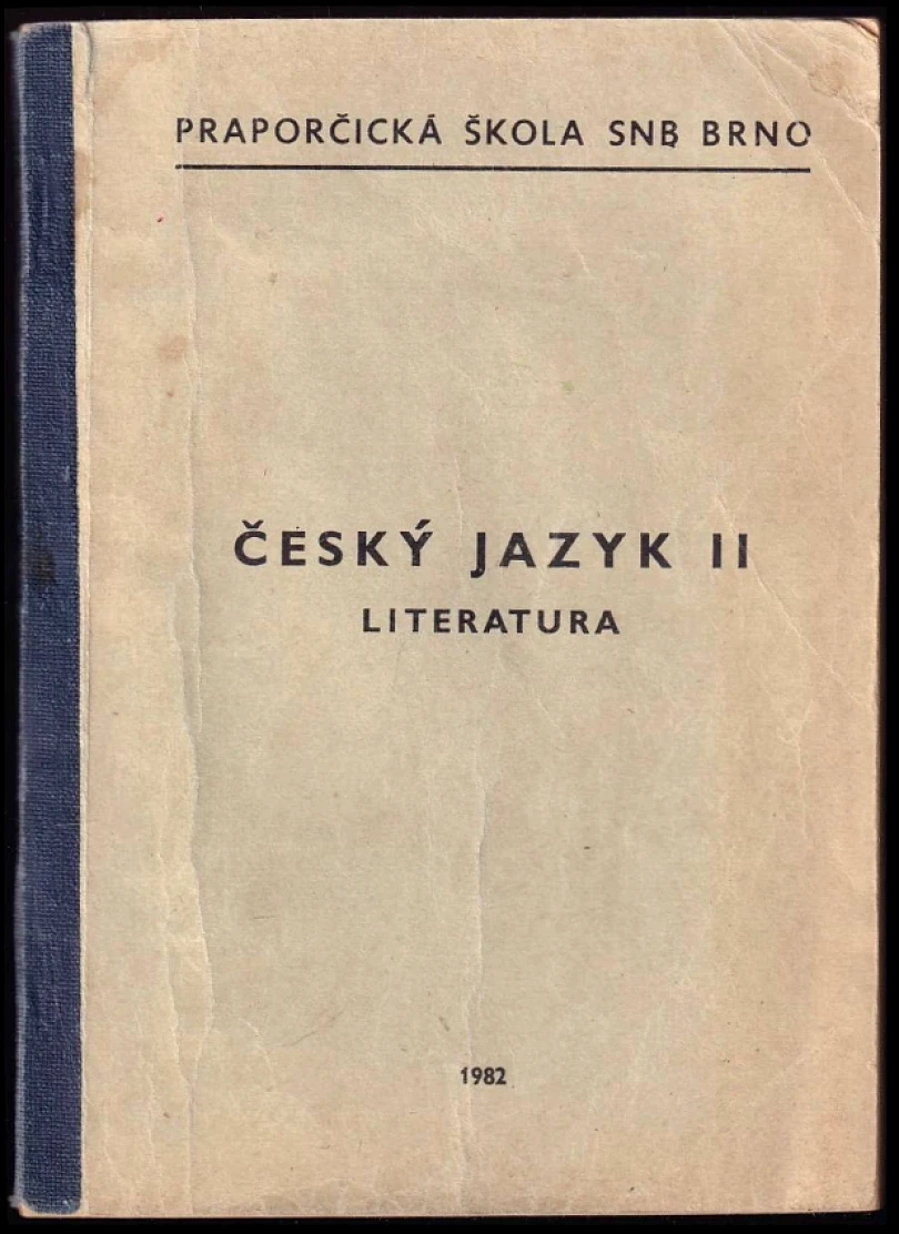 Český jazyk II Literatura. (, 1982)