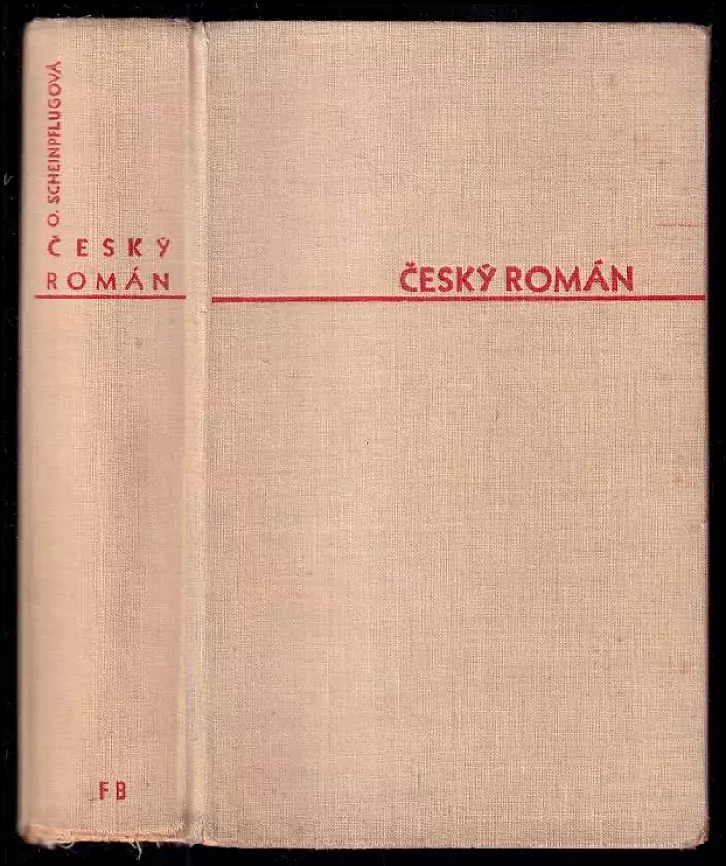 Levně Český román (Olga Scheinpflugová, 1947)