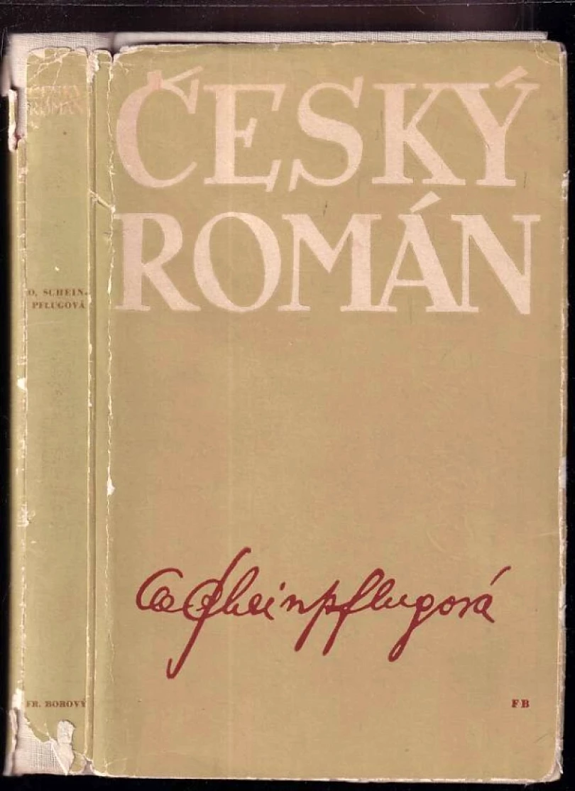 Levně Český román (Olga Scheinpflugová, 1948)