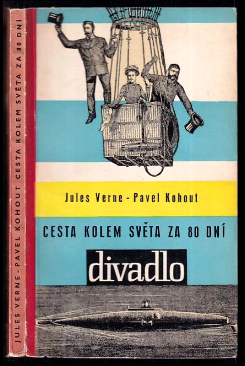 Levně Cesta kolem světa za 80 dní (Jules Verne, 1962)