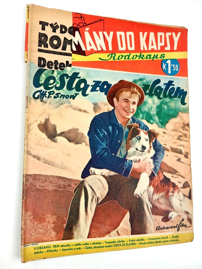 Cesta za zlatem, Rodokaps 244 (35), V. ročník (Charles Percy Snow, 1940)