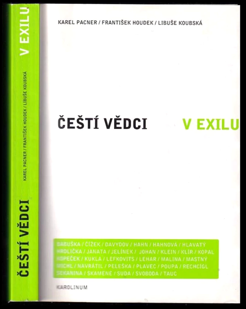 Levně Čeští vědci v exilu (Karel Pacner, 2007)