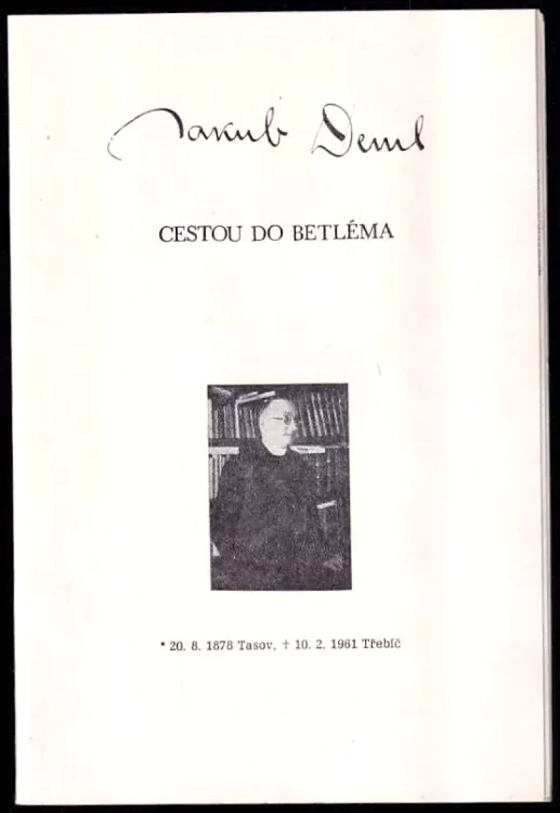 Levně Cestou do Betléma (Jakub Deml, 1990)