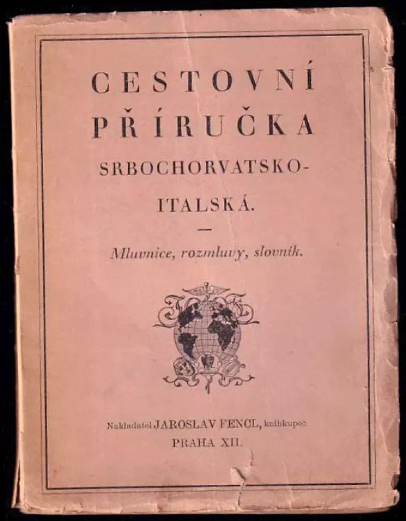 Levně Cestovní příručka srbochorvatsko-italská (, 1927)