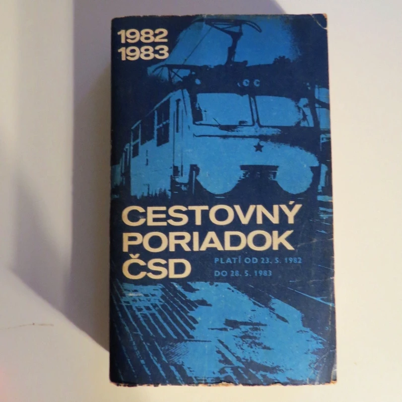 Cestovný poriadok ČSD 1982 -1983 (, 1982)