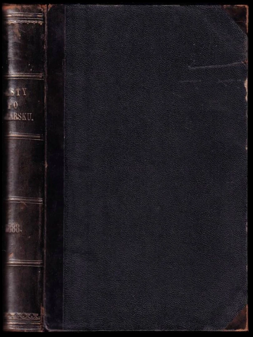 Cesty po Bulharsku (Konstantin Josef Jireček, 1888)