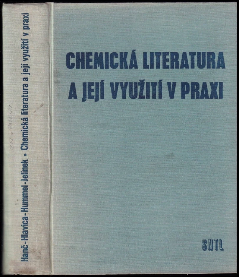 Chemická literatura a její využití v praxi (Oldřich Hanč, 1961)
