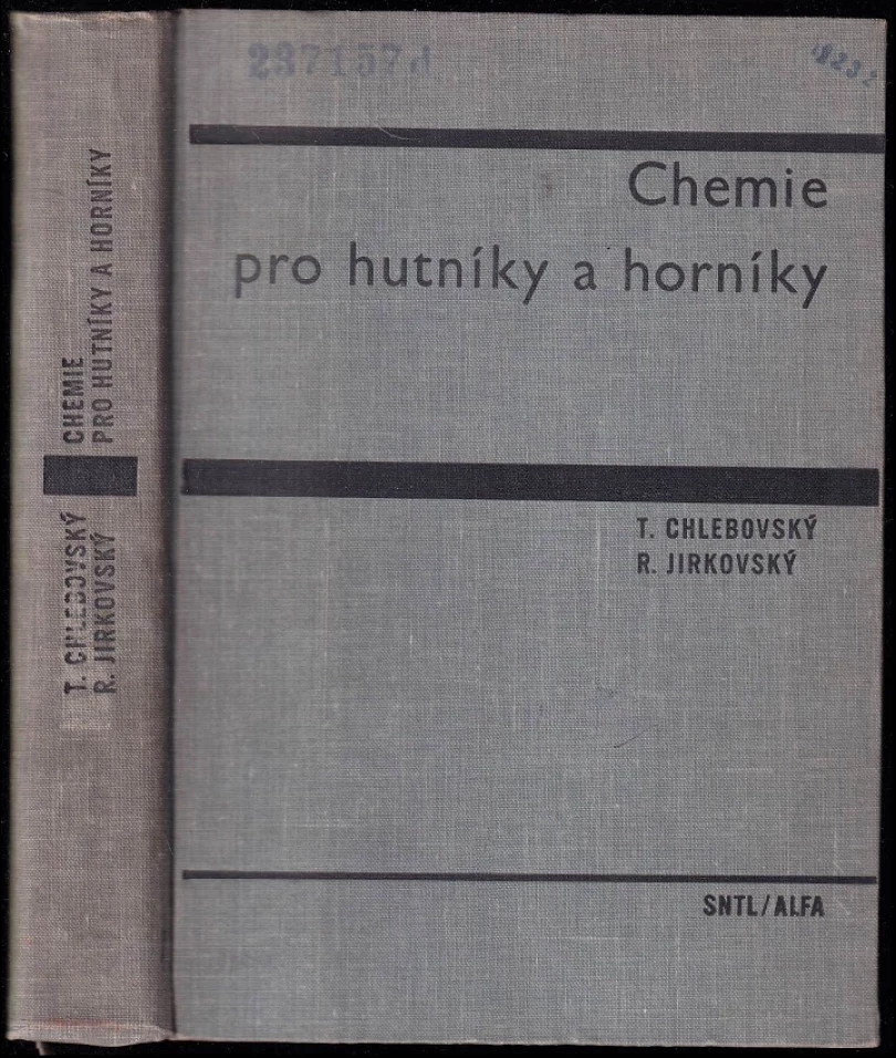 Levně Chemie pro hutníky a horníky (Rudolf Jirkovský, 1968)