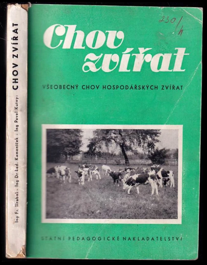 Levně Chov zvířat (Pavel Kutný, 1952)