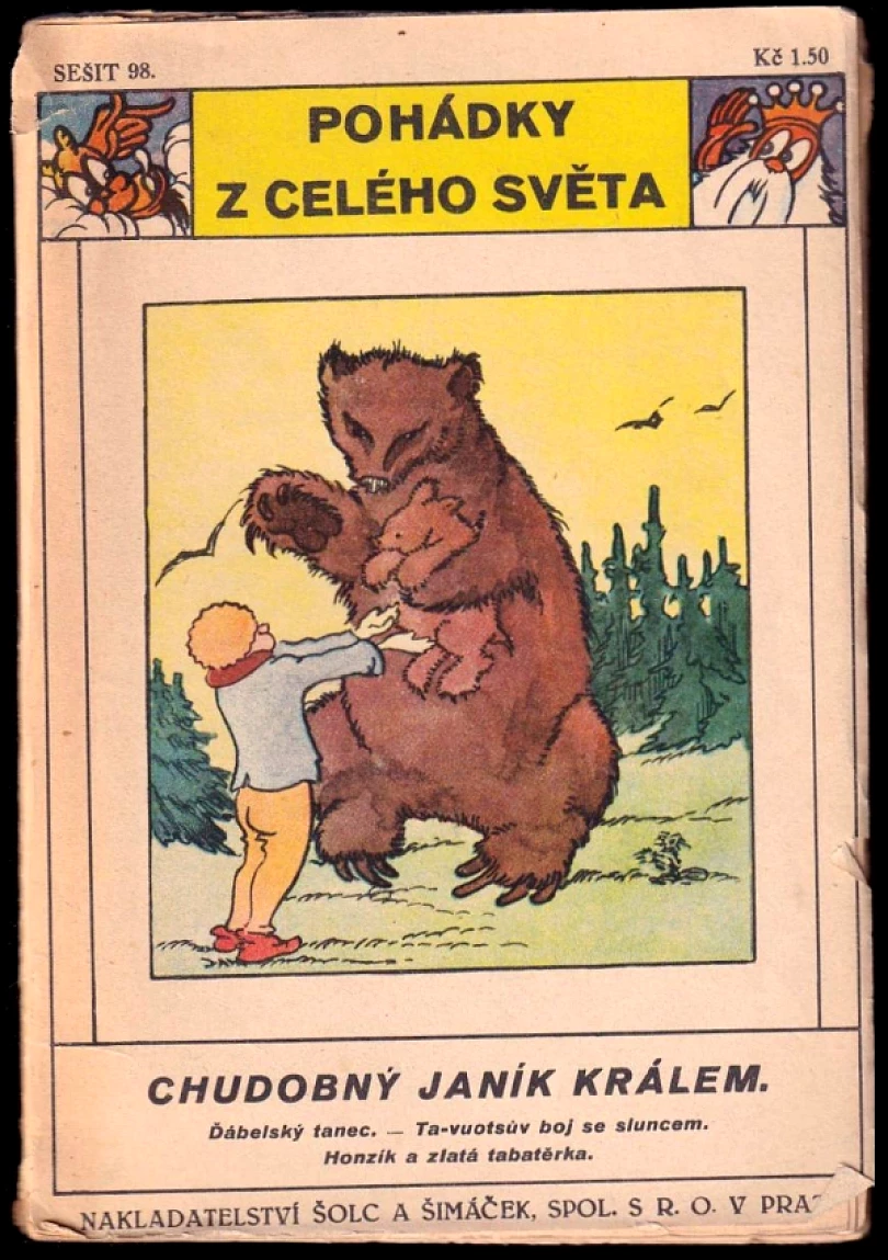 Chudobný Janík králem ; Ďábelský tanec ; Ta-vuotsův boj se sluncem ; Honzík a zlatá tabatěrka (, 1932)