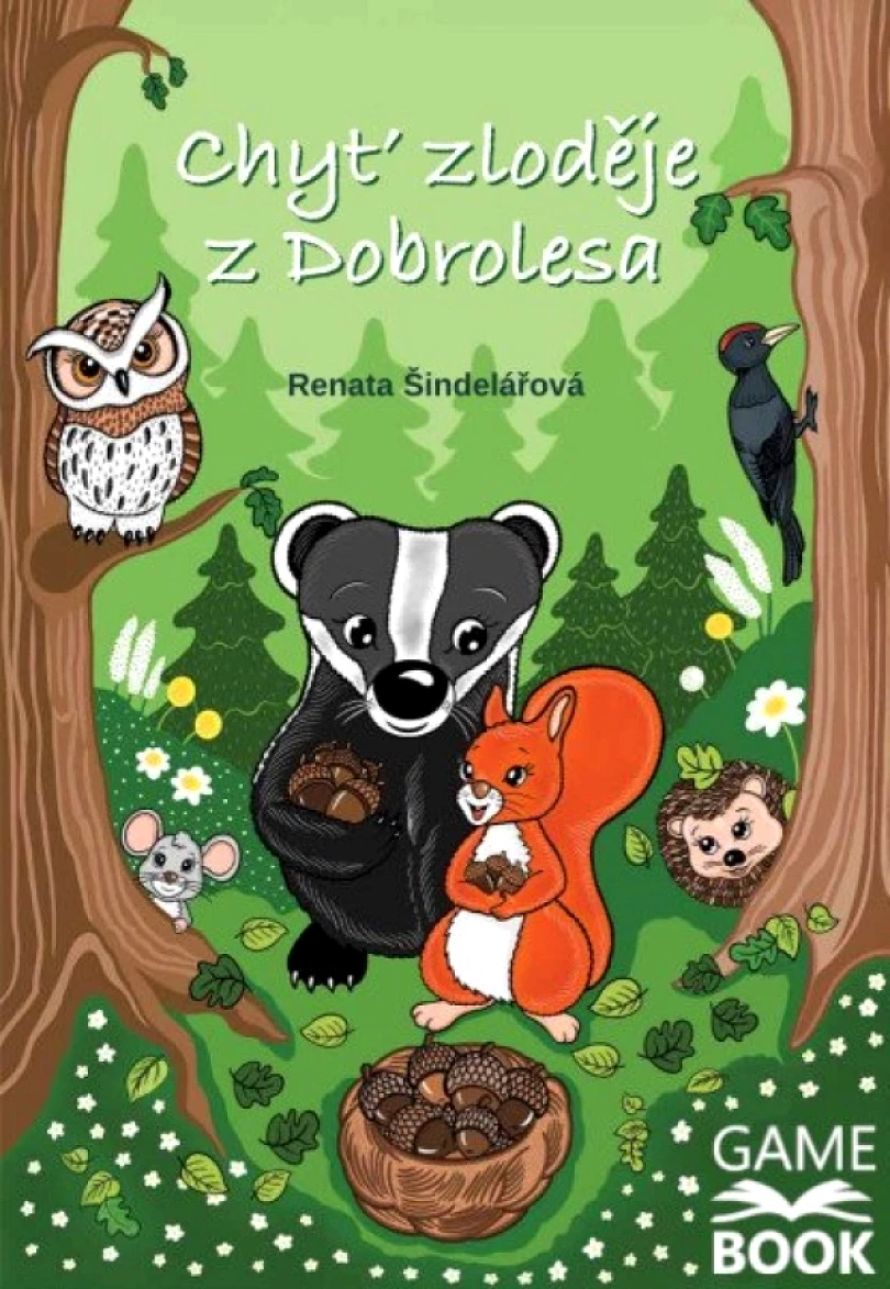 Chyť zloděje z Dobrolesa (gamebook) (Renata Šindelářová, 2025)
