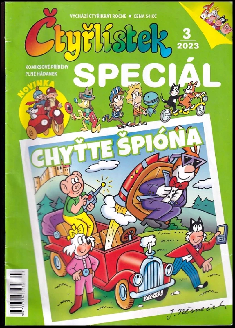 Levně Chyťte špióna Čtyřlístek speciál 3/2023 (Richard Svitalský, 2023)