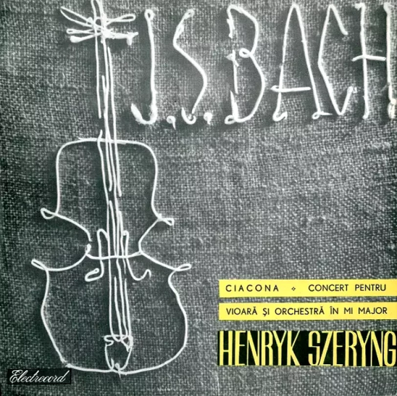 Levně Ciacona / Concert Pentru Vioară Și Orchestră În Mi Major (Johann Sebastian Bach, )