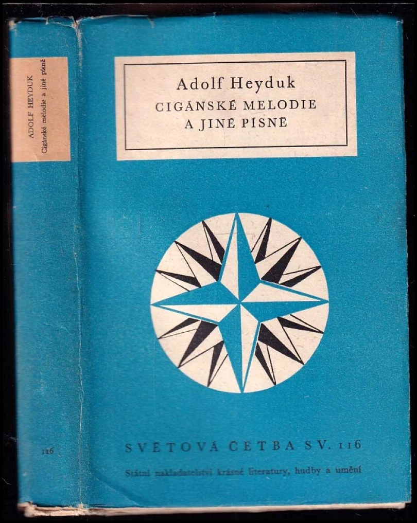 Levně Cigánské melodie a jiné písně (Adolf Heyduk, 1955)