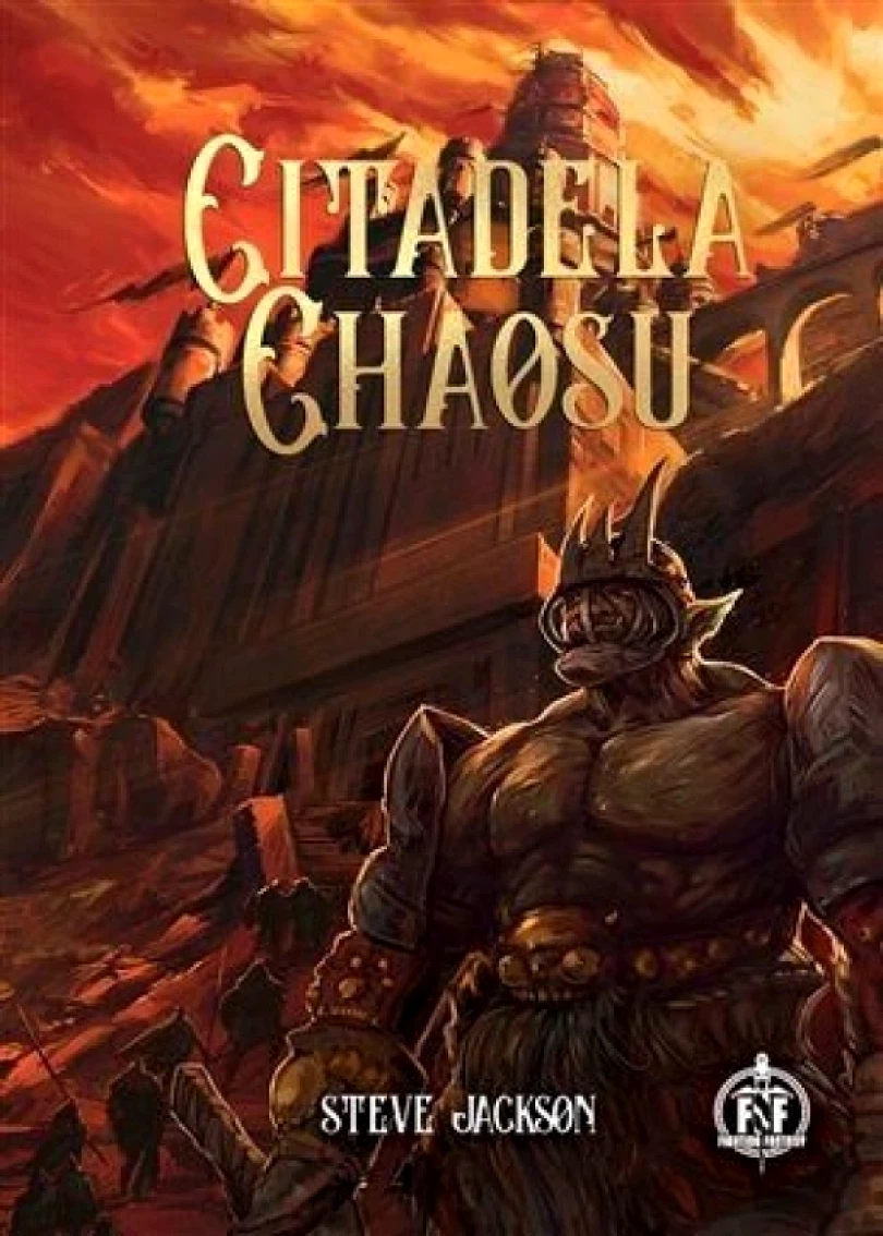 Citadela chaosu (gamebook) (Steve Jackson, 2022)