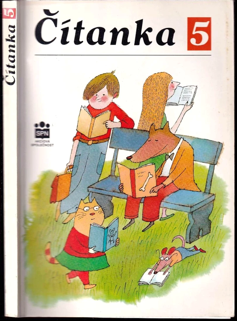 Levně Čítanka 5 (Adolf Born, 1995)