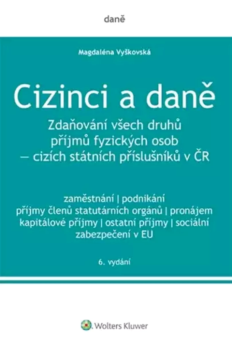 Levně Cizinci a daně (Magdaléna Vyškovská, 2022)