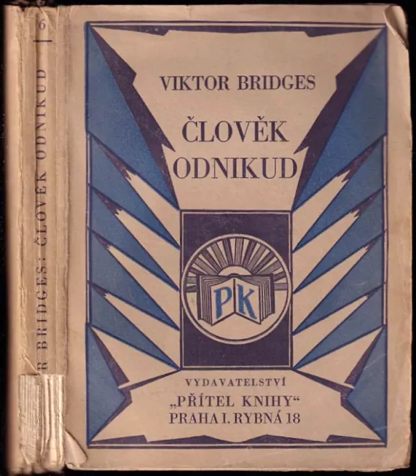 Levně Člověk odnikud (Victor Bridges, 1927)