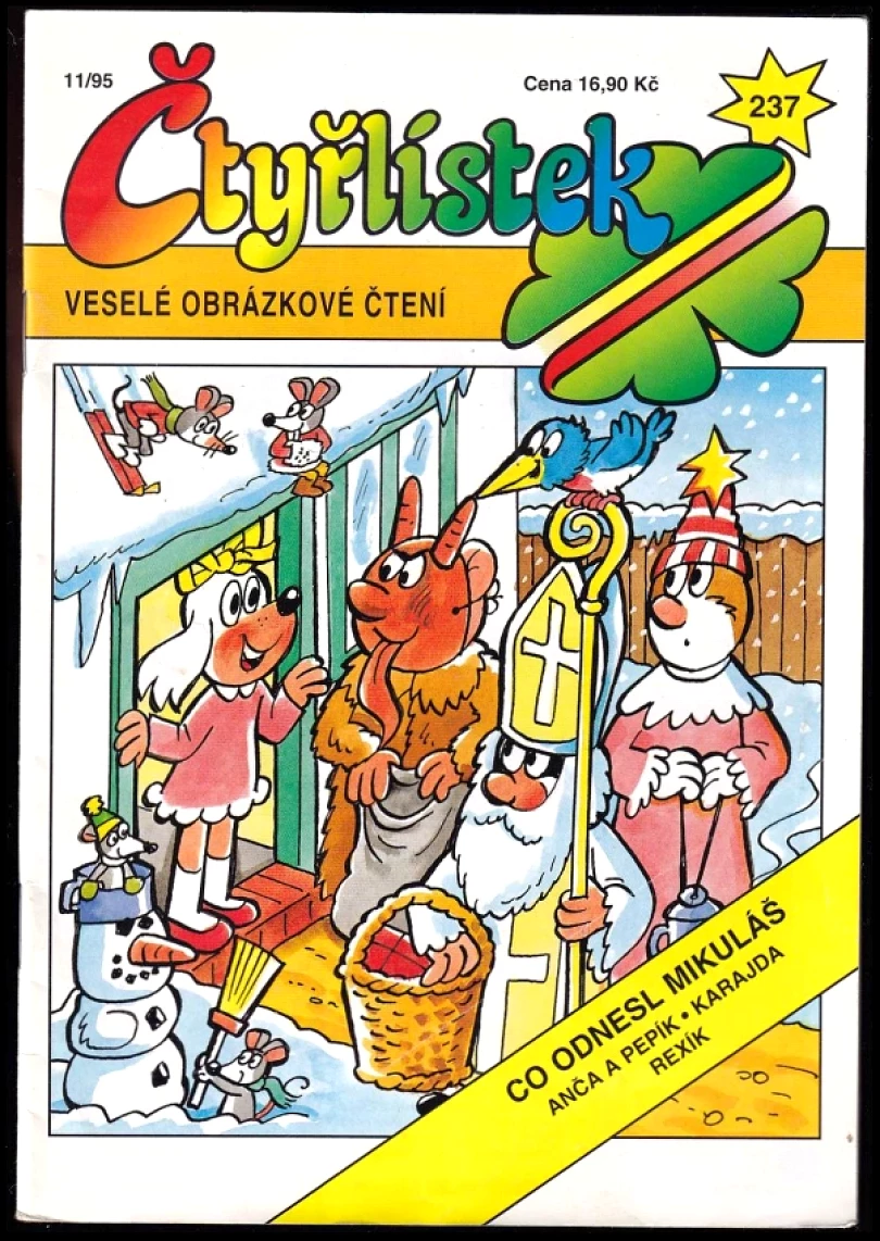 Co odnesl Mikuláš - Čtyřlístek 237 (Josef Lamka, 1995)