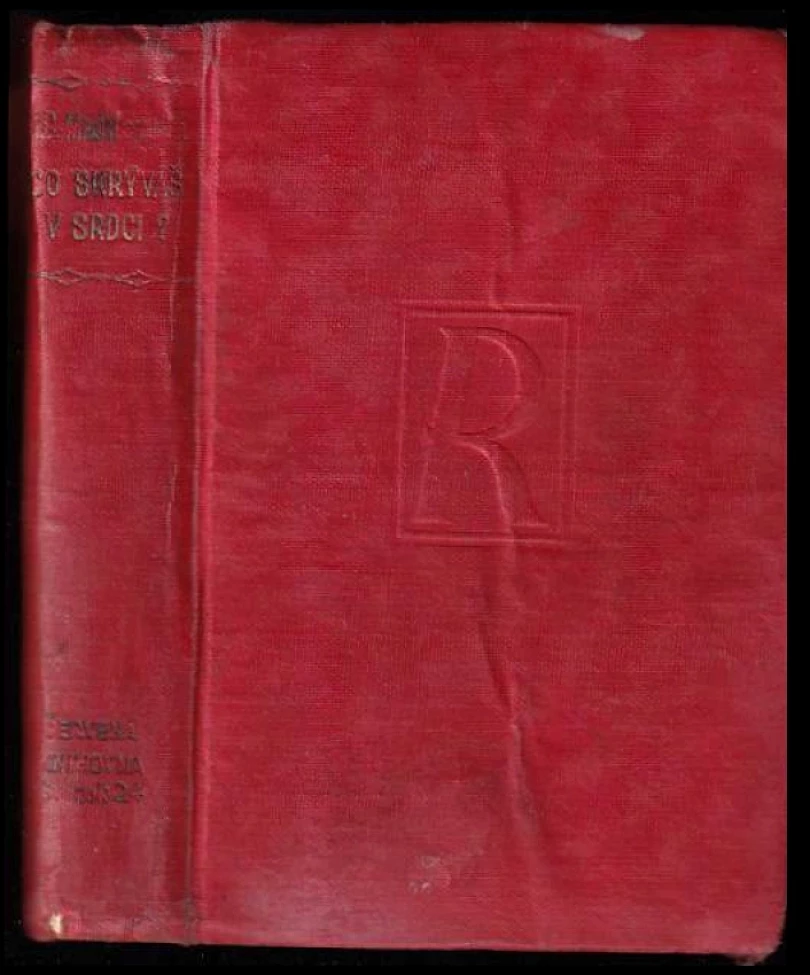 Co skrýváš v srdci? (Hedwig Courths-Mahler, 1929)