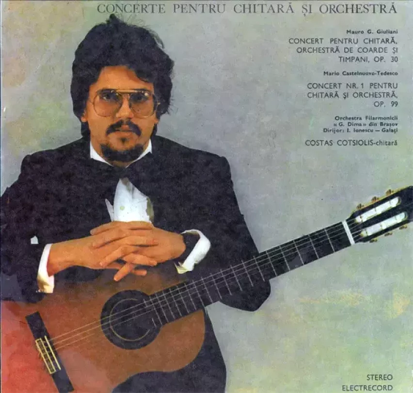 Levně Concerte Pentru Chitară Și Orchestră (Orchestra simfonică a Filarmonicii „G. Dima” din Brașov, 1982)