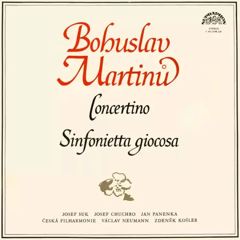 Levně Concertino / Sinfonietta Giocosa (The Czech Philharmonic Orchestra, 1978)
