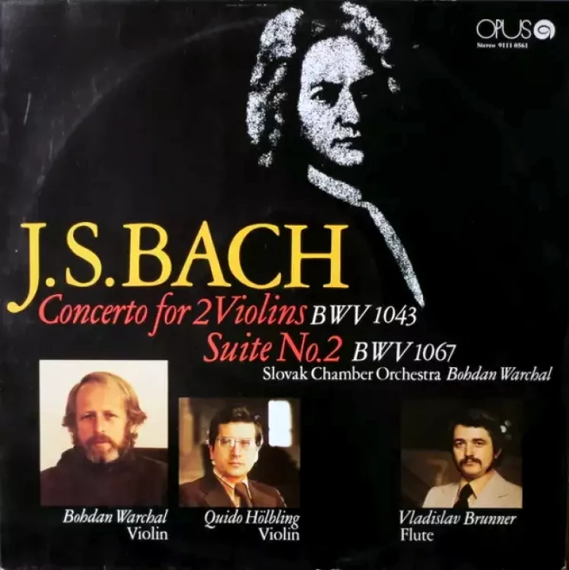 Levně Concerto For 2 Violins BWV 1043 • Suite No. 2 BWV 1067 (Johann Sebastian Bach, 1978)