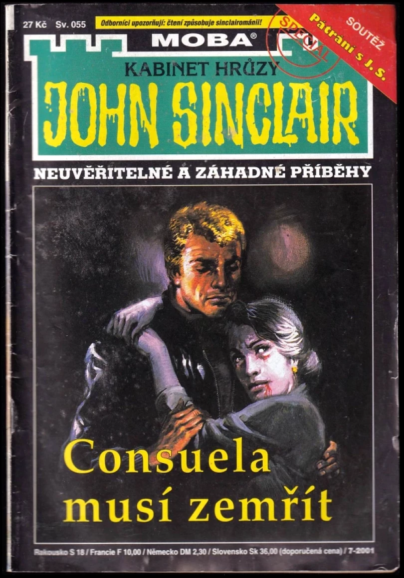 Levně Consuela musí zemřít (Jason Dark, 2001)