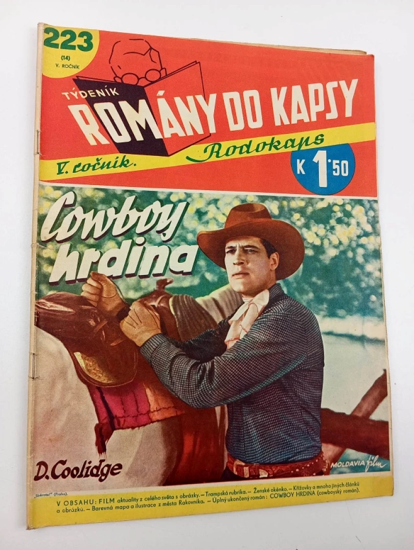Cowboy hrdina - Rodokaps 223 (14) - Romány do kapsy - ročník V. (Dane Coolidge, 1939)