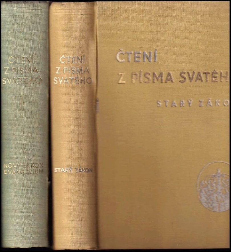 Levně Čtení z Písma Svatého: Díl 1-2 (Starý zákon, Nový Zákon - Evangelium) (, 1939)