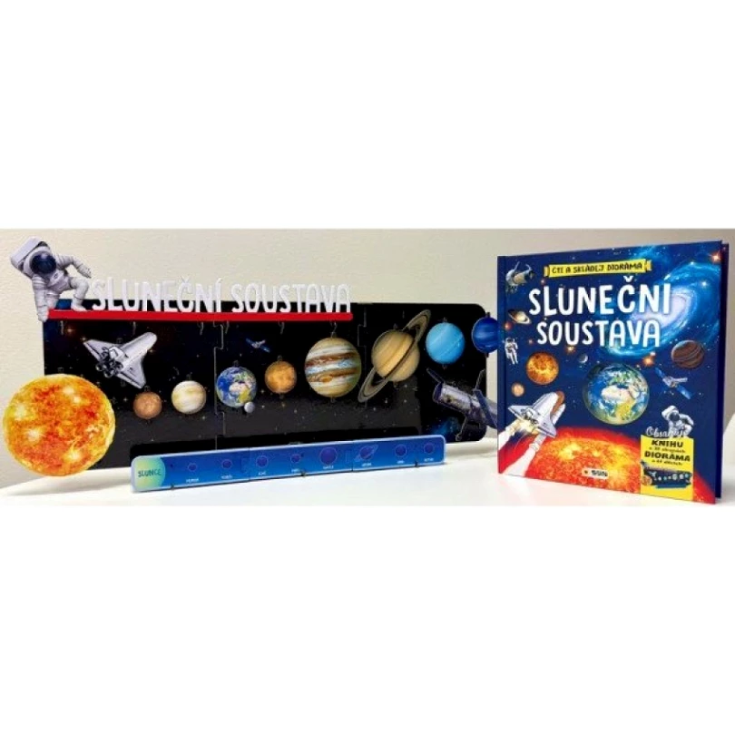 Levně Čti a skládej Dioráma Sluneční soustava (, 2025)