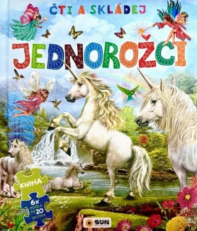 Levně Čti a skládej Jednorožci (, 2025)