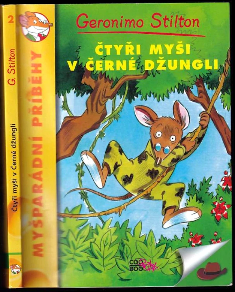 Levně Čtyři myši v černé džungli (Geronimo Stilton, 2012)