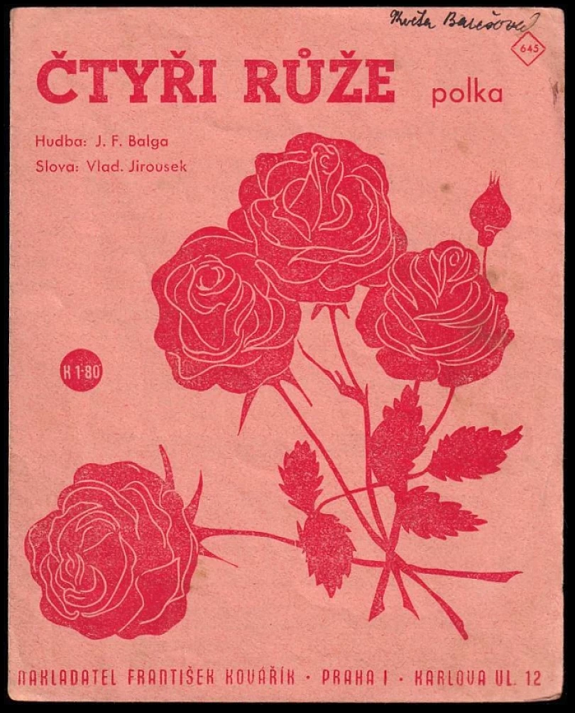 Čtyři růže (J. F Balga, 1943)